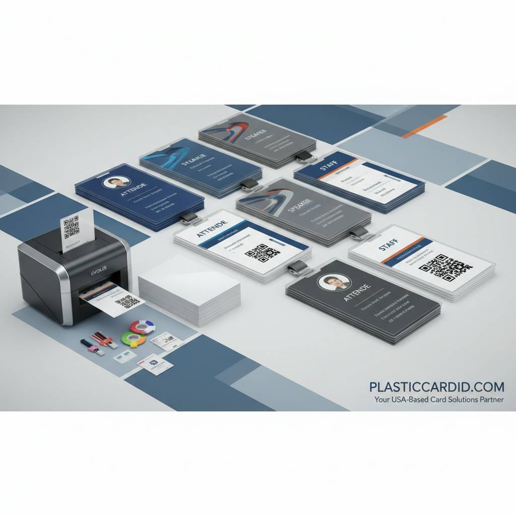 Trade Show and Conference Badge Solutions from PlasticCardID.com