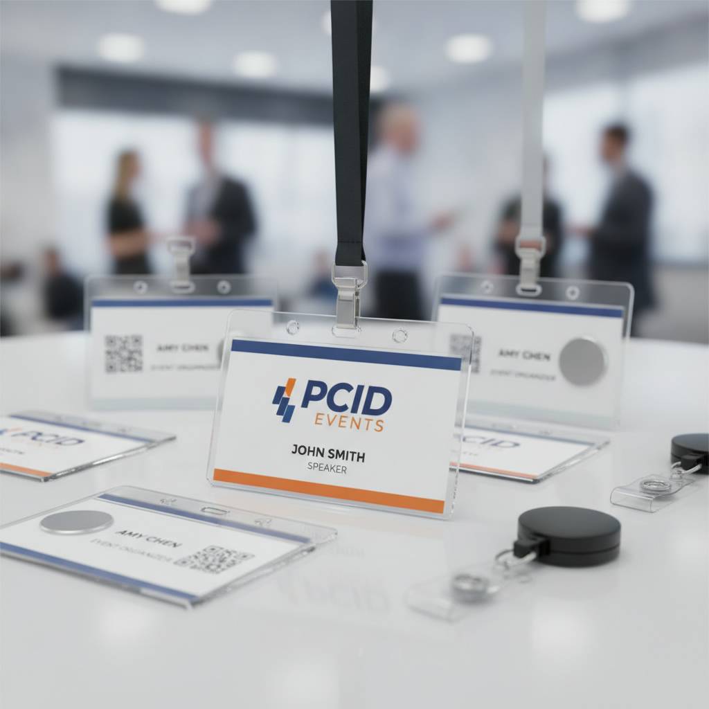 Custom Plastic Name Badges For Events: Endless Personalization Options