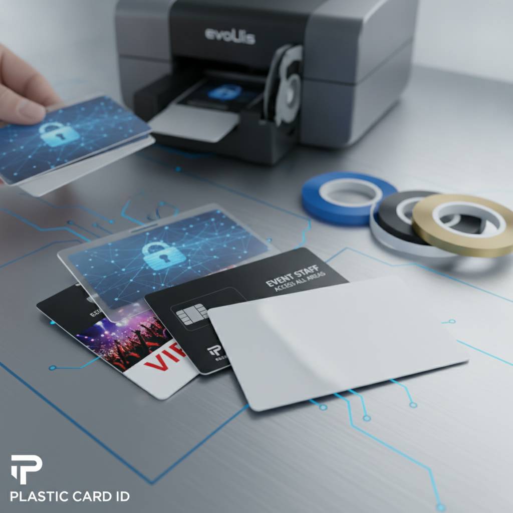 Plastic ID Badges for Access Management and Event Security