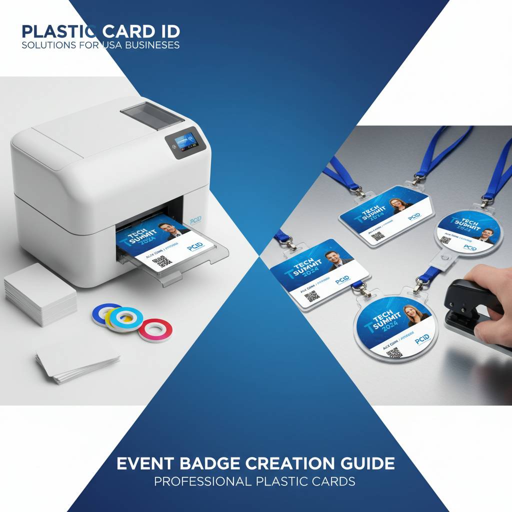 How To Make Plastic Event Badges